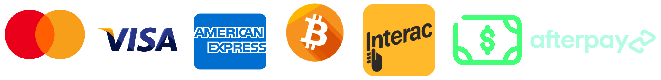 Accepted payment methods